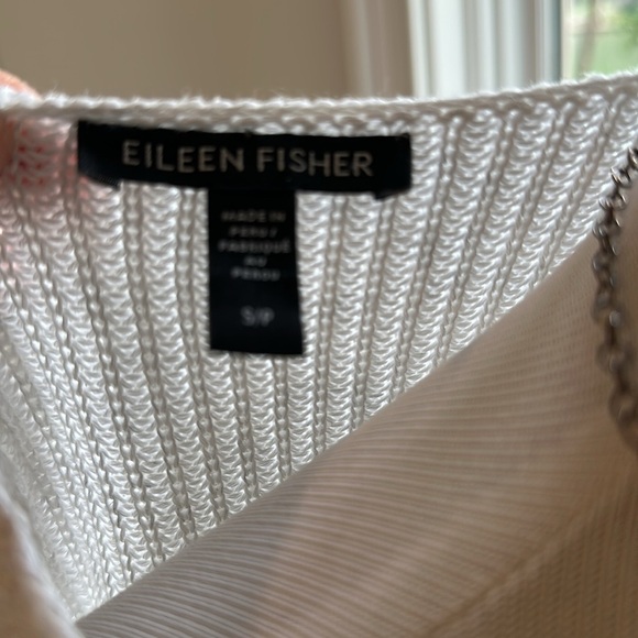 Eileen Fisher Ribbed V-neck Sweater Tank, S/P, EUC - Picture 5 of 7